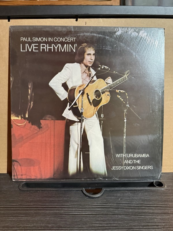 Paul Simon In Concert Live Rhyming’ Vinyl Record 1974