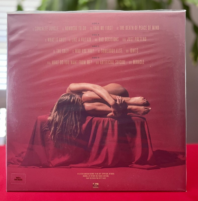 BAD OMENS - THE DEATH OF PEACE OF MIND - 2LP - LIMITED OPAQUE SILVER - NEW gallery