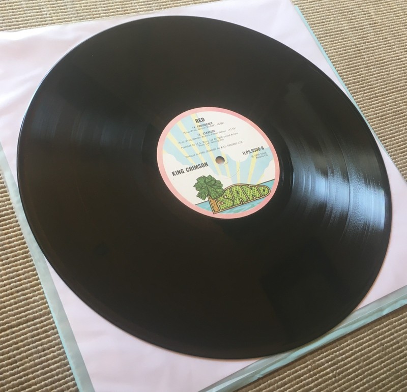 KING CRIMSON RED LP 1974 UK ISLAND ILPS 9308 1st A3B6 SÉAN/PECKO PINK PALM ROBOR gallery