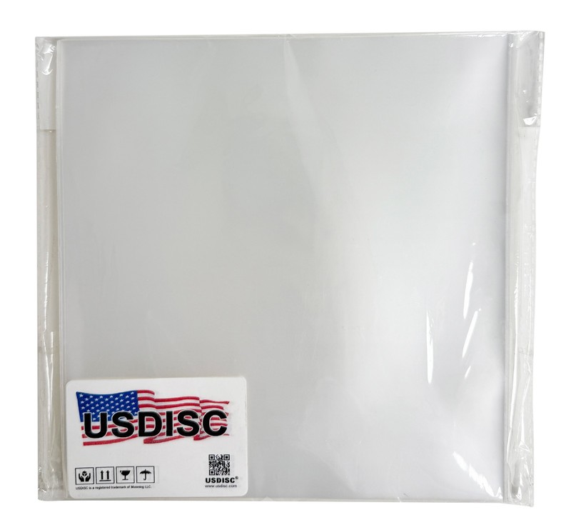 USDISC Record Outer Sleeves 7″, 45 RPM, OPP, 2mil (Clear) Lot