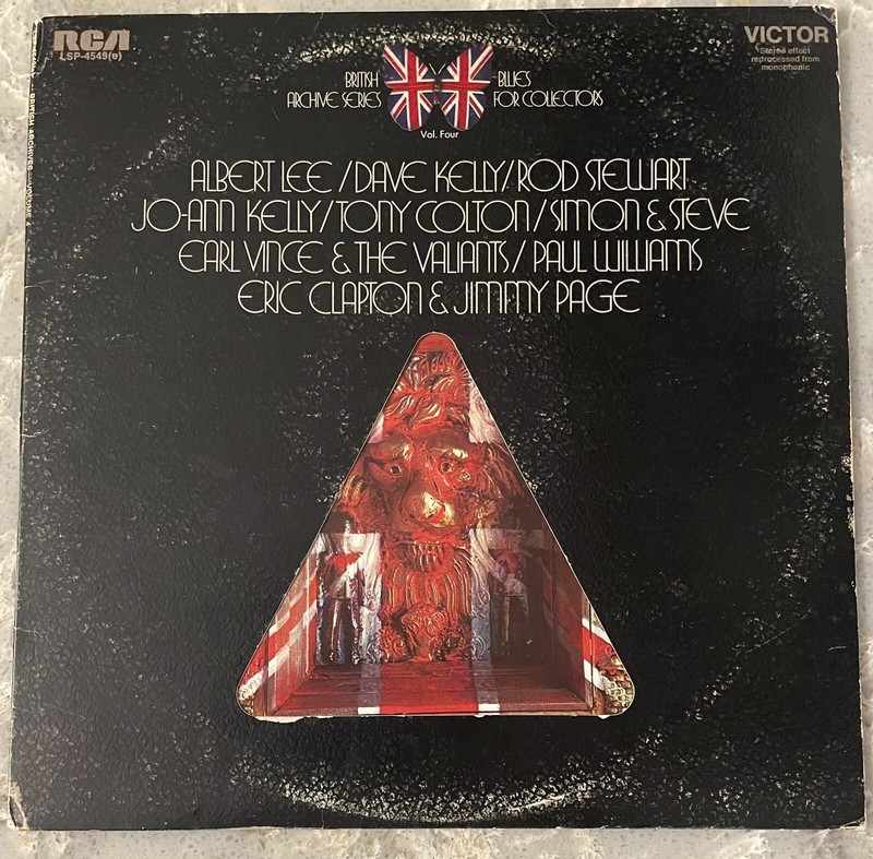 British Blues Archives Vol. 4 ~ RCA Records LSP-4549(e) 1971 LP