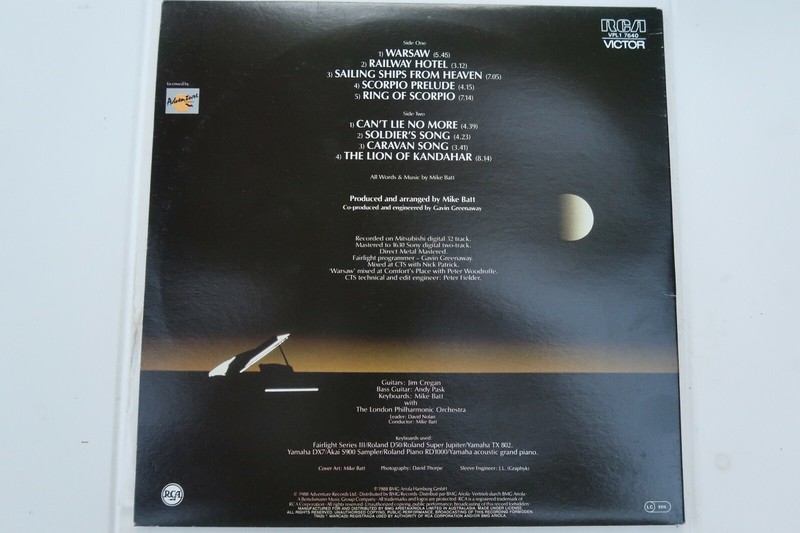 Mike Batt – Songs Of Love And War LP, Aus Original, Gatefold, VINYL MINT gallery
