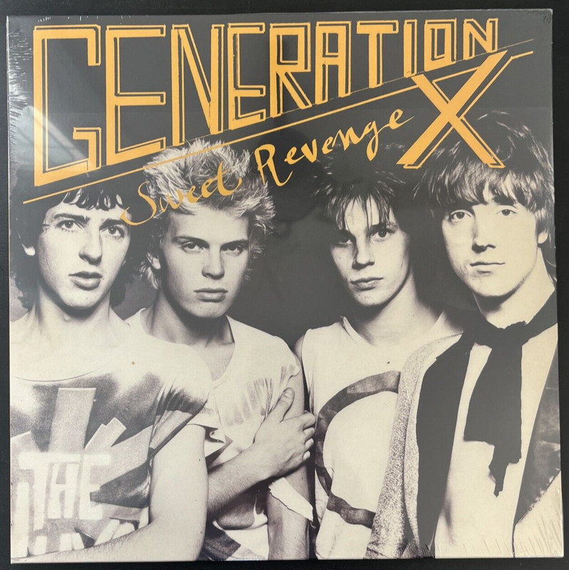 GENERATION X SWEET REVENGE VINYL LP 180 GRAM IMPORT NEW SEALED MINT