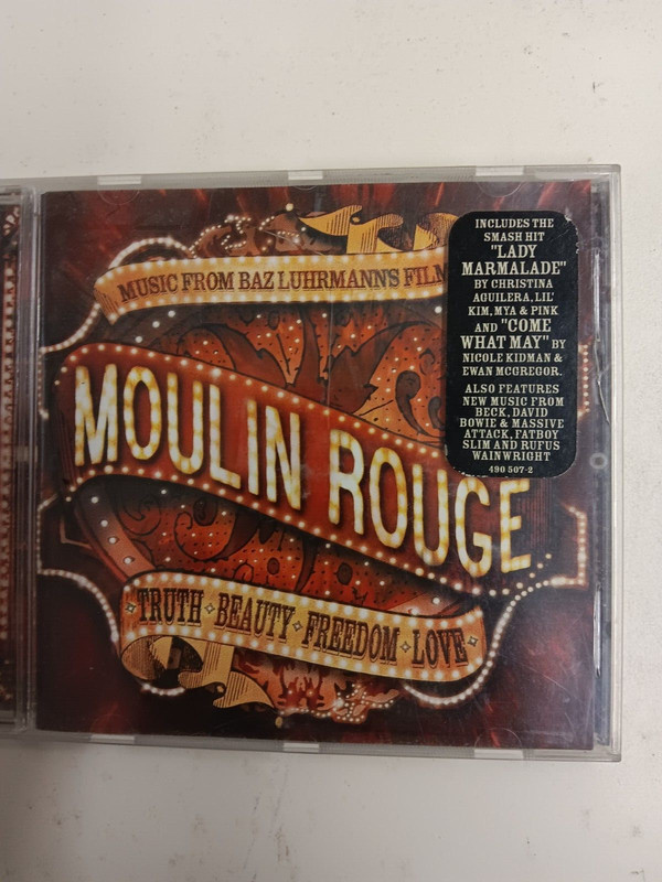 Various Artists Moulin Rouge soundtrack MUSIC FROM BAZ LUHRMANN’S FILM CD 2001