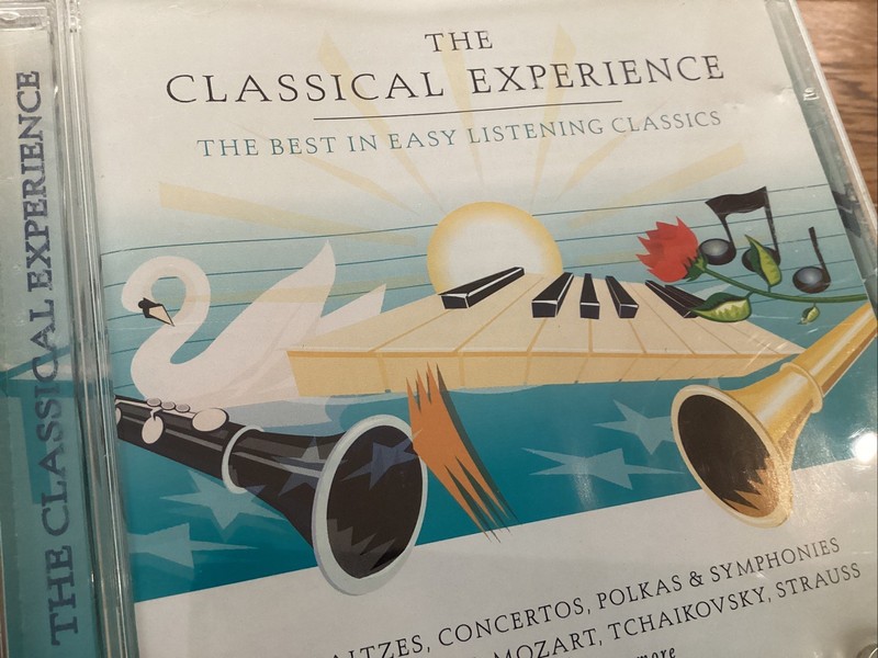 THE CLASSICAL EXPERIENCE – THE BEST IN EASY LISTENING CLASSICS 15 TRACK CD
