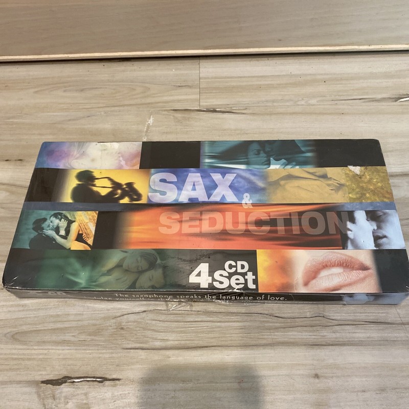 NIP Sax & Seduction 4 Cd Set Volumes 1-4 New Sealed (Box Wear)