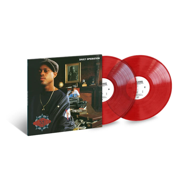 Gang Starr Daily Operation Red Translucent Vinyl New LP
