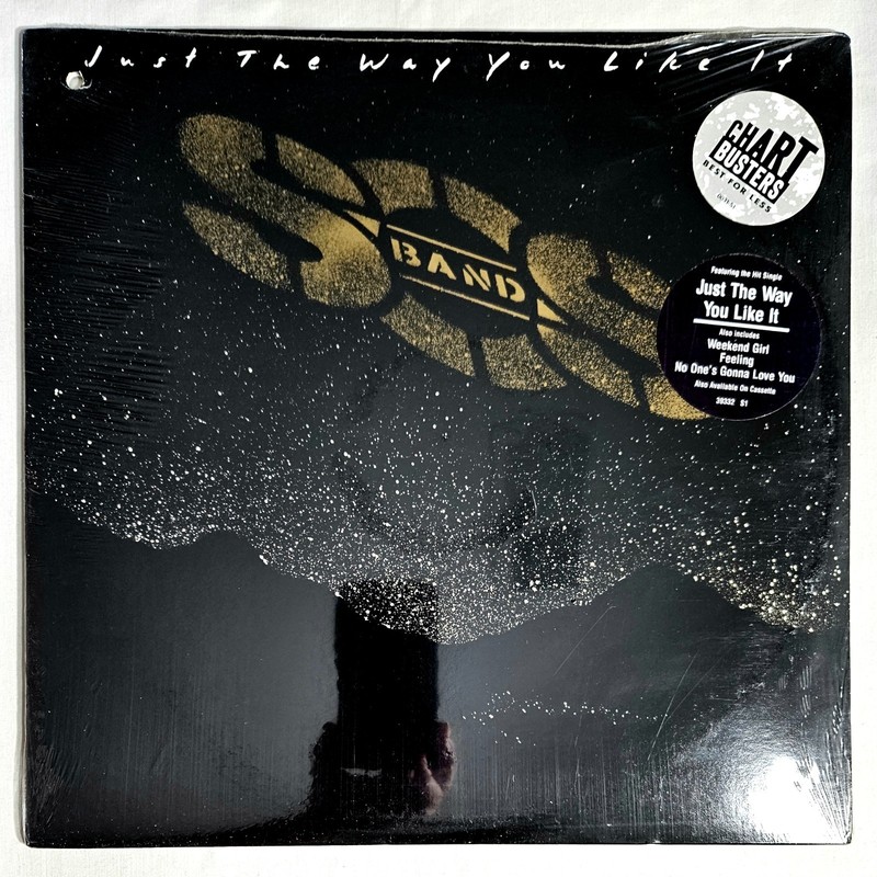 80’S R&B – S.O.S. BAND – JUST THE WAY YOU LIKE IT LP – TABU RECORDS SEALED OG