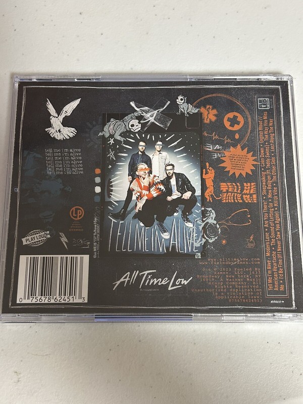 ALL TIME LOW TELL ME I'M ALIVE CD UNOPENED IN MINT CONDITION gallery