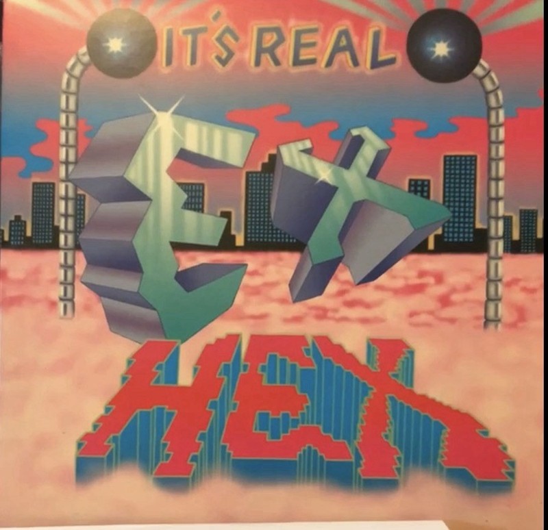 Ex Hex – It’s Real [Magenta & Blue Swirl Vinyl] UK IMPORT EX EX