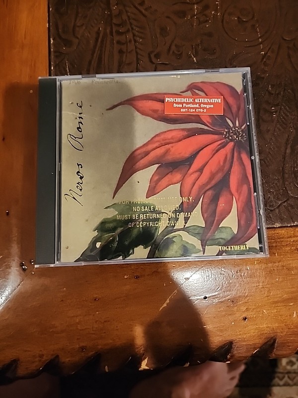 Neros Rome Togetherly Advance Release Promo CD Holed Bar Code.