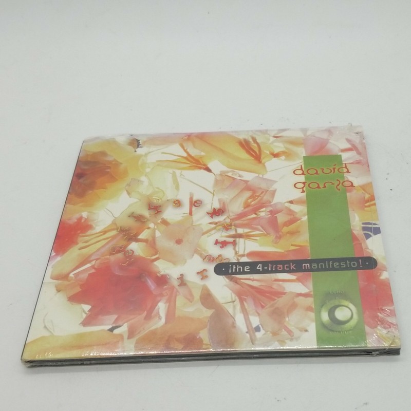 Davíd Garza ‎– ¡The 4-Track Manifesto! 1997 CD EP Alternative Rock Pop MINT NEW!