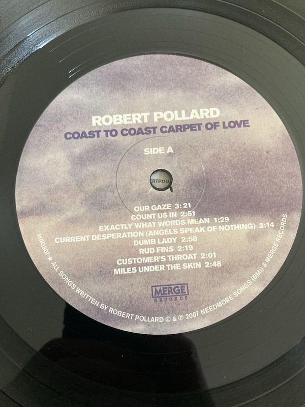 ROBERT POLLARD - Coast To Coast Carpet Of Love 2007 Vinyl RARE Limited Release gallery