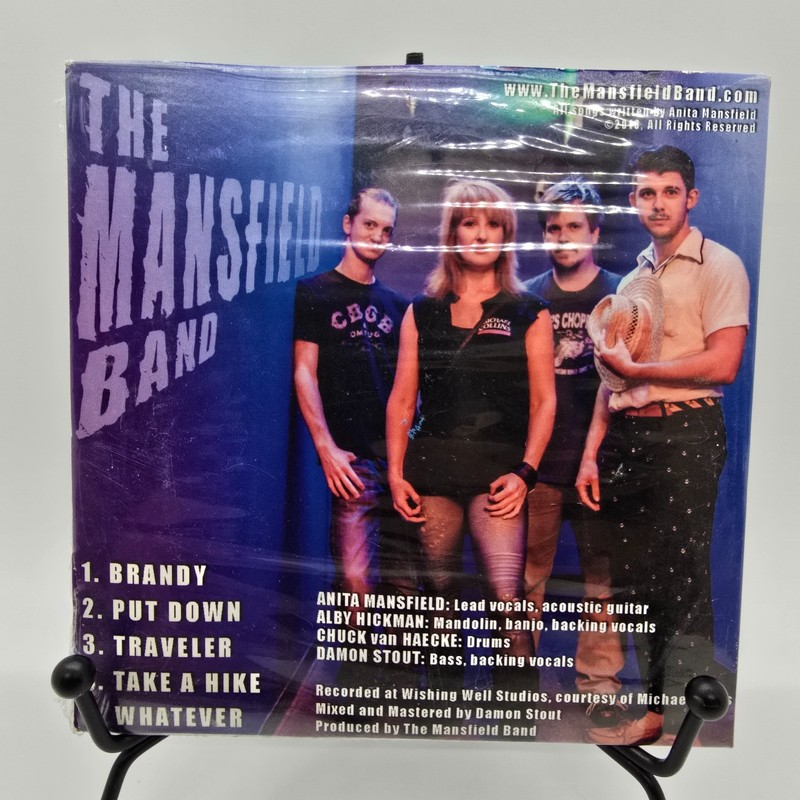 The Mansfield Band CD in Shrinkwrap 2013 Brandy, Put Down, Traveler 5 tracks gallery