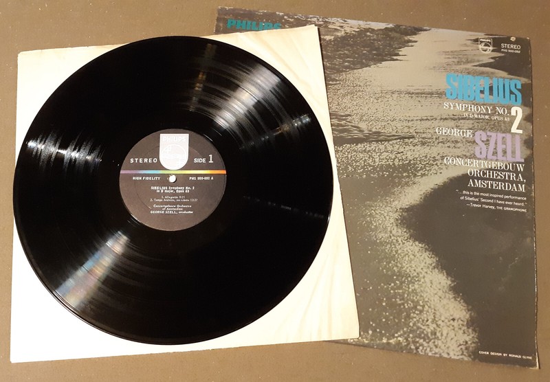 Sibelius Symphony No 2 In D Major Opus 43 George Szell by Philips Records 33rpm gallery