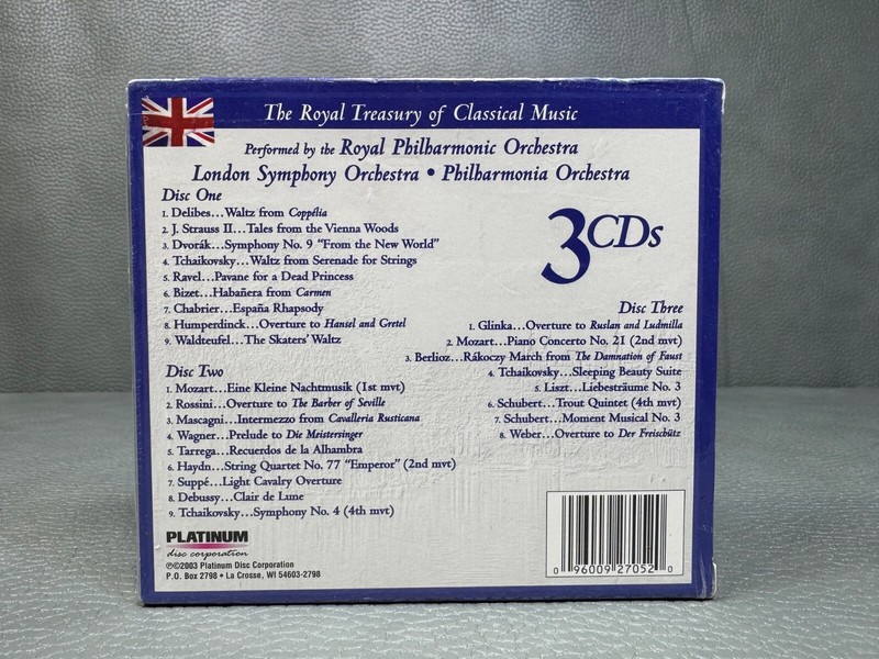 The Royal Treasury of Classical Music 3 CD Set gallery