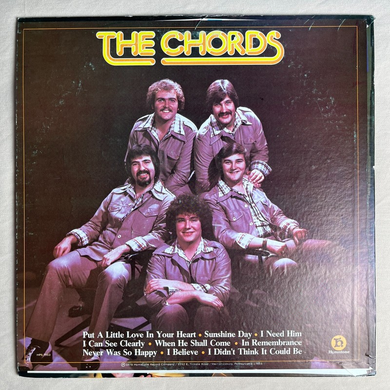 THE CHORDS Put A Little Love In Your Heart 1975 Vinyl LP Hymntone HPS7953 - VG+ gallery