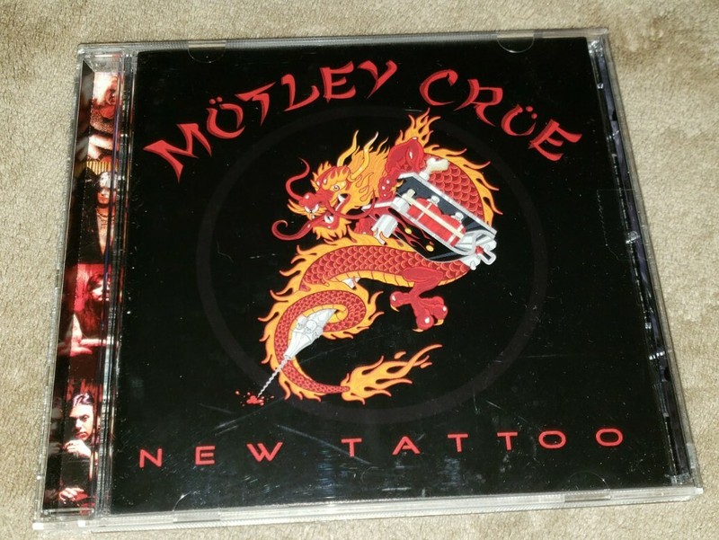 MOTLEY CRUE cd NEW TATTOO vince neil nikki sixx