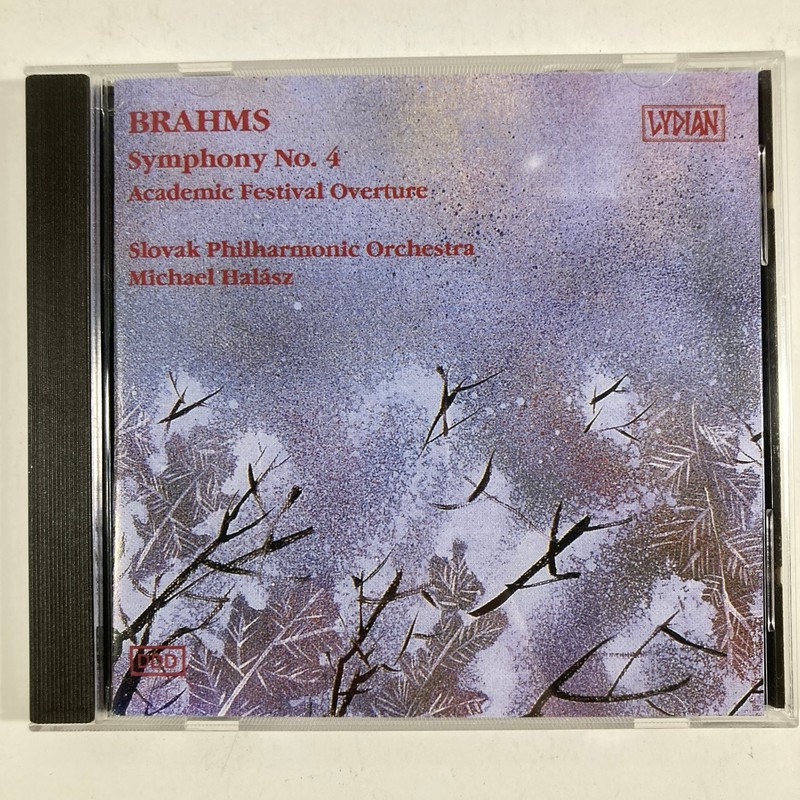 Brahms – Symphony No. 4 & Academic Festival Overture CD Slovak Philharmonic 1988