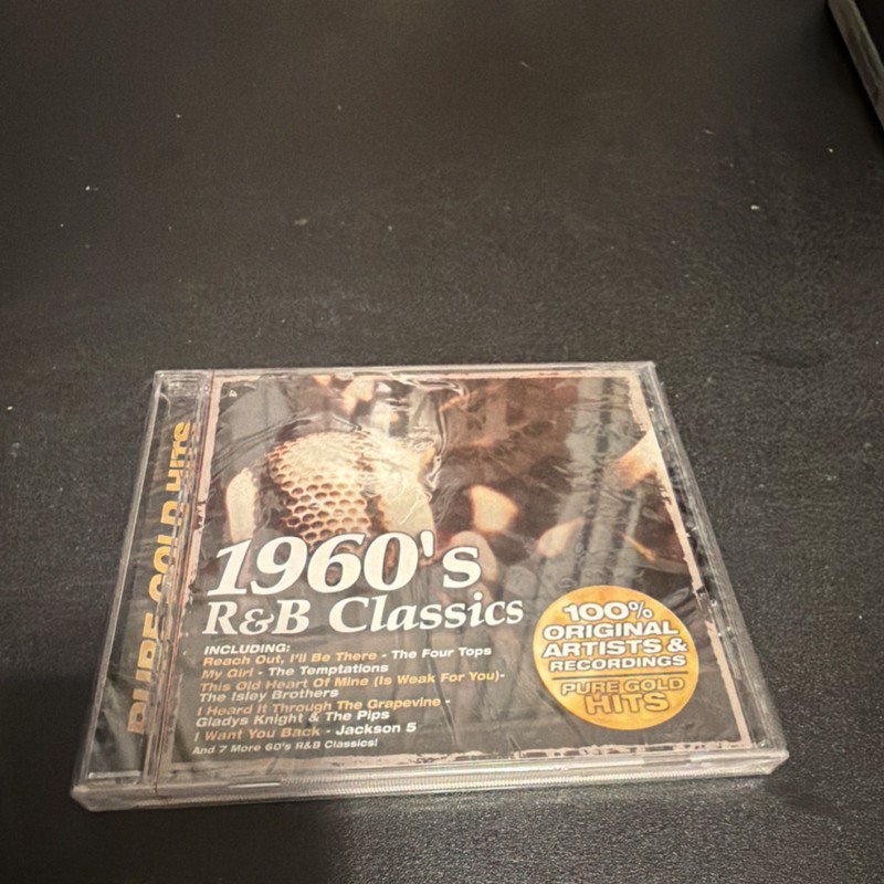 1960’s R&B Classics Pure Gold Hits R&B Album CD Compass Jewel Case