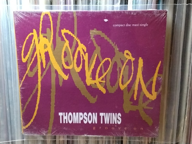 RARE ORIGINAL THOMPSON TWINS GROOVE ON CD USA EDITION SEALED 1991 INDIE POP