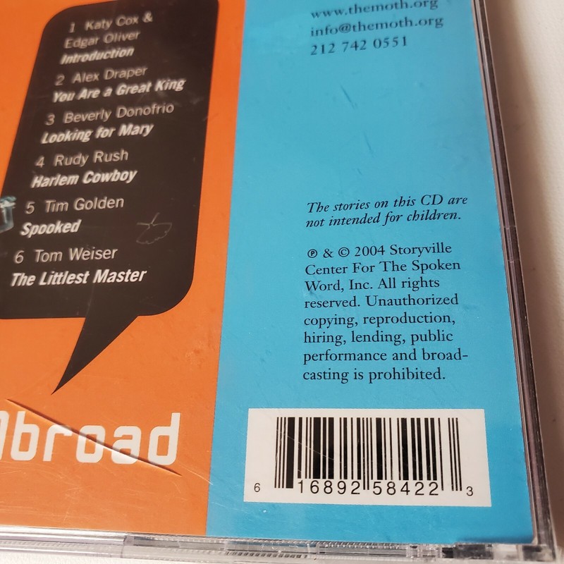 New The Moth Presents Innocents Abroad CD 2004 Storyville Spoken Word Urban rare gallery