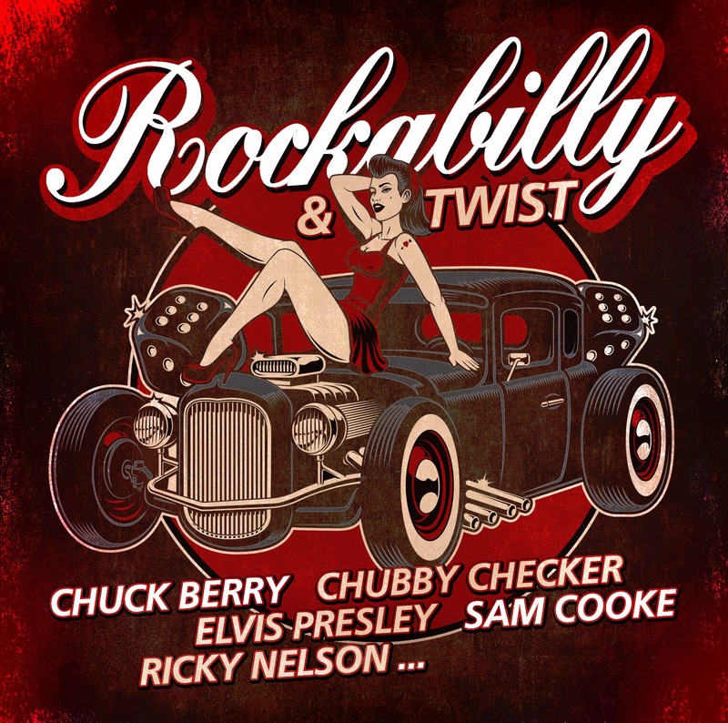Rockabilly & Twist CD By Various Artists 2CDs