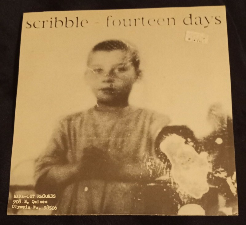 Slackjaw / Scribble - Gray / 14 Days Blue 33 RPM Vinyl 7" Split EX 1993 gallery