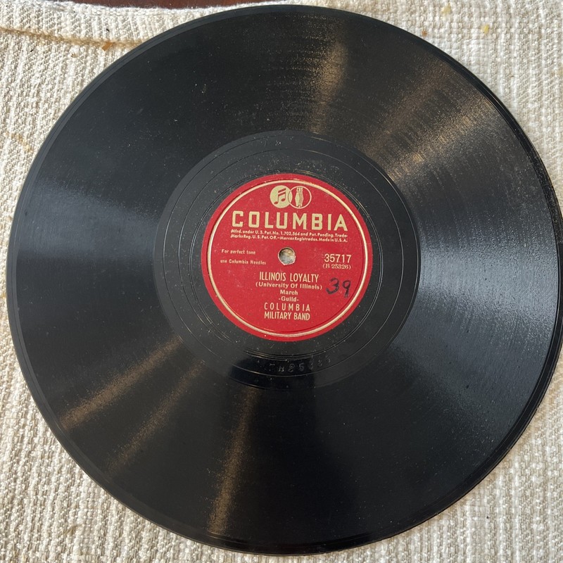 Columbia Military Band Illinois Loyalty/the Victors Columbia 35717