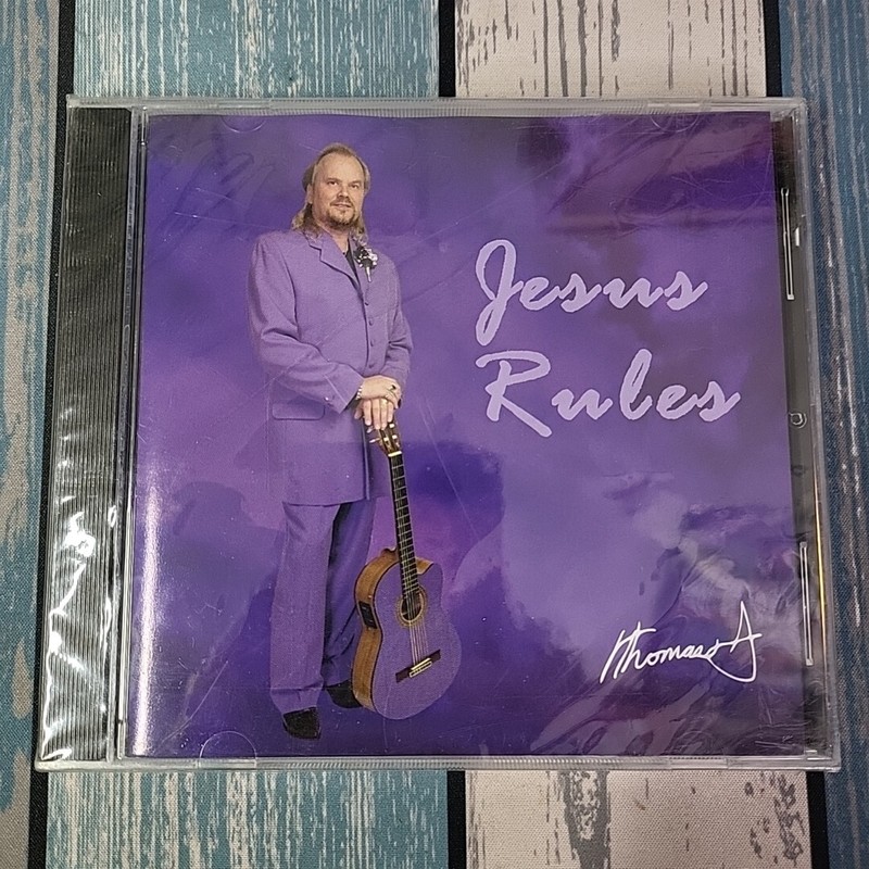 Thomas J – JESUS RULES – BMI BRAND NEW CD! Christian Rock Music 2001 OOP! RARE!