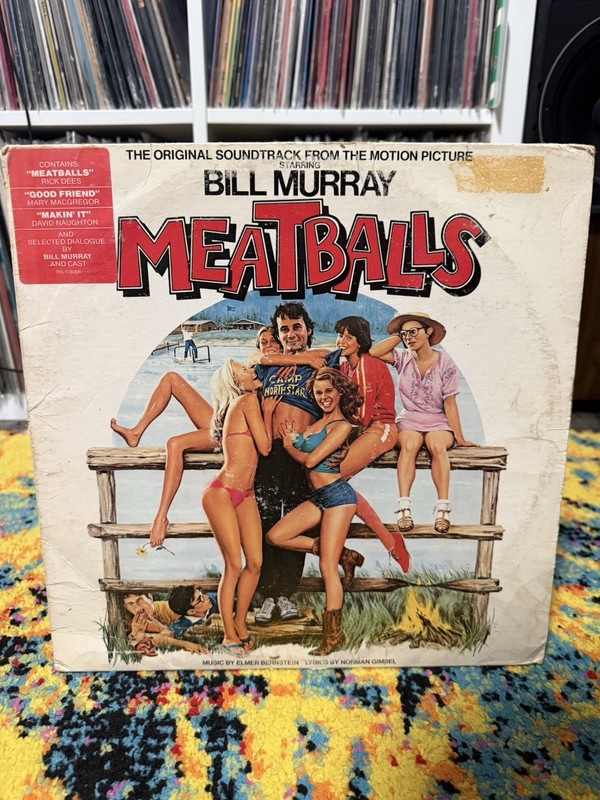 Meatballs Original Motion Picture Soundtrack – Vinyl LP – Promo – RSO 1979- G+