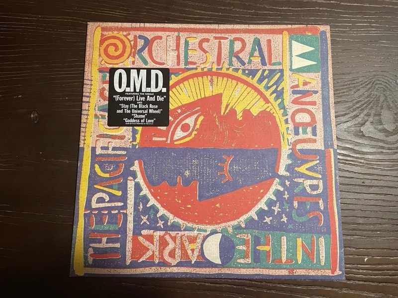 Orchestral Manoeuvres In The Dark – OMD The Pacific Age 1986 Vinyl LP NM Promo