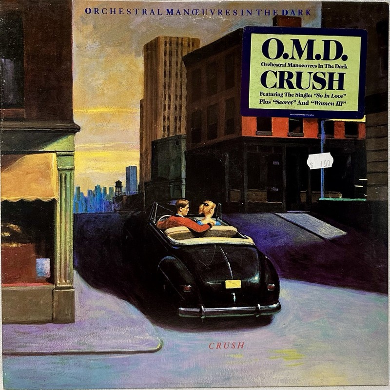 Orchestral Manoeuvres in the Dark – Crush **PROMO COPY | 1985 LP, Vinyl (VG)