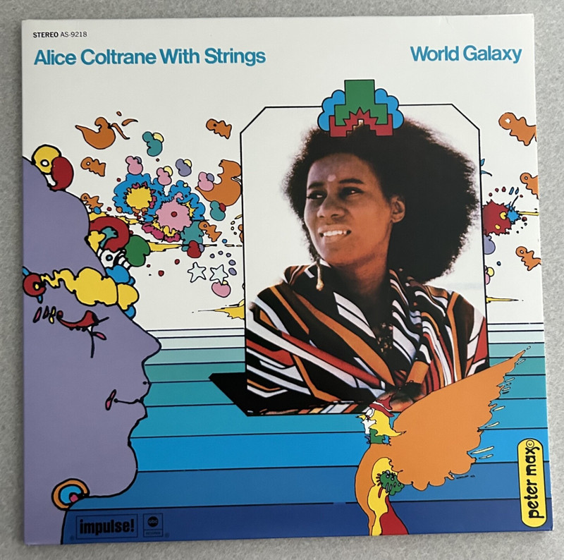 Alice Coltrane With Strings World Galaxy LP 2015 RE RM 180g Import SpiritualJazz