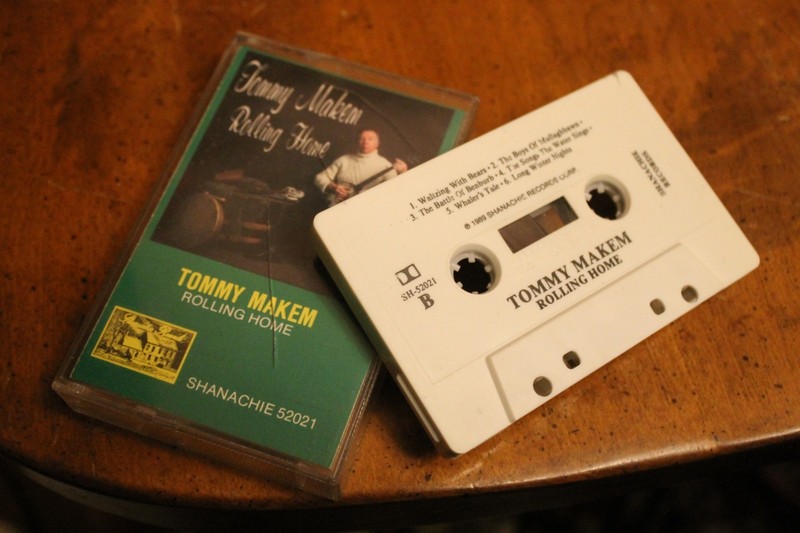 Tommy Makem ~ Rolling Home ~ 1989 Shanachie Cassette