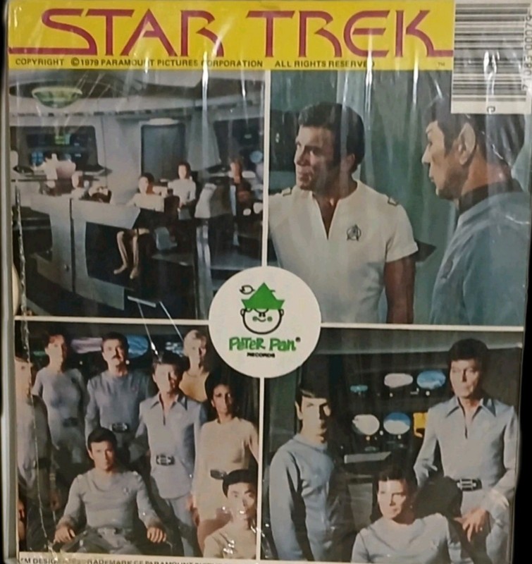 SEALED 1979 Star Trek "The Human Factor" Peter Pan 45 RPM Record Great Condition gallery