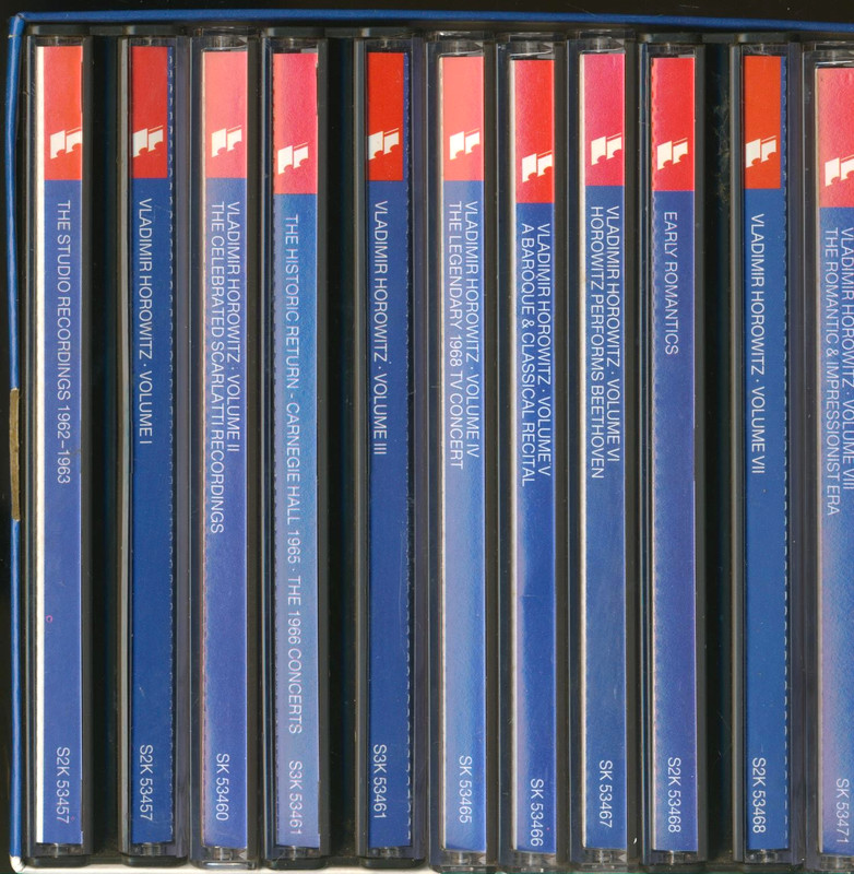 Horowitz Complete Masterworks Recordings 1962-73 Sony CD Box Set 13 CDs VG! gallery