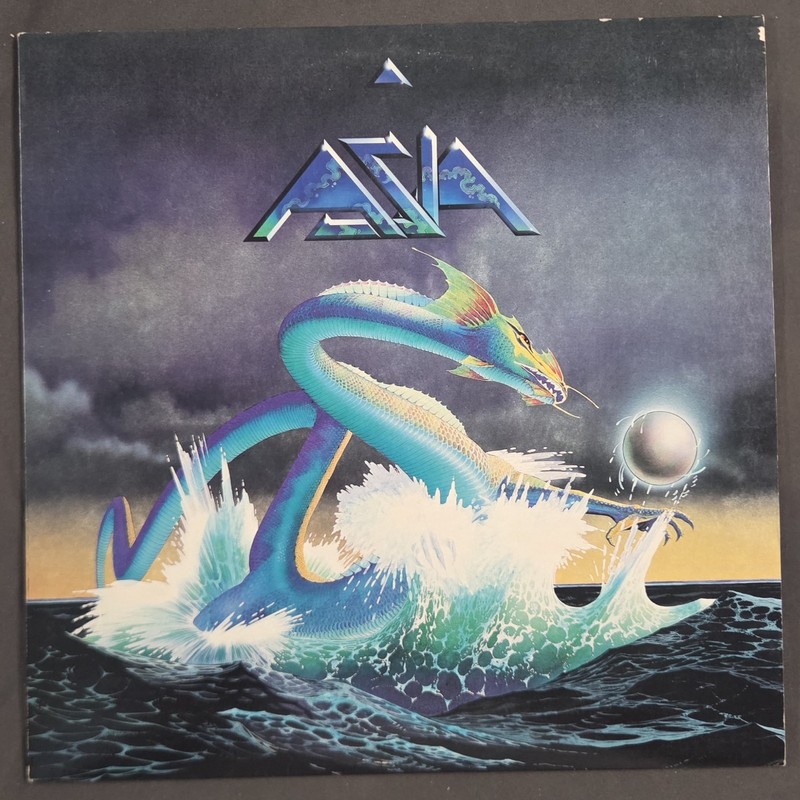 Asia Self-Titled Vintage Vinyl Record LP 1982 Geffen Records GHS-2008