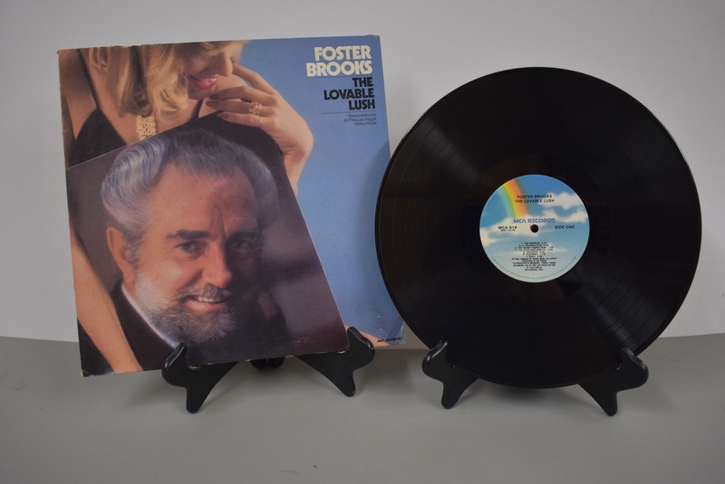 Foster Brooks “The Lovable Lush” 1973 Vinyl LP Record MCA-514 Comedy Album VG