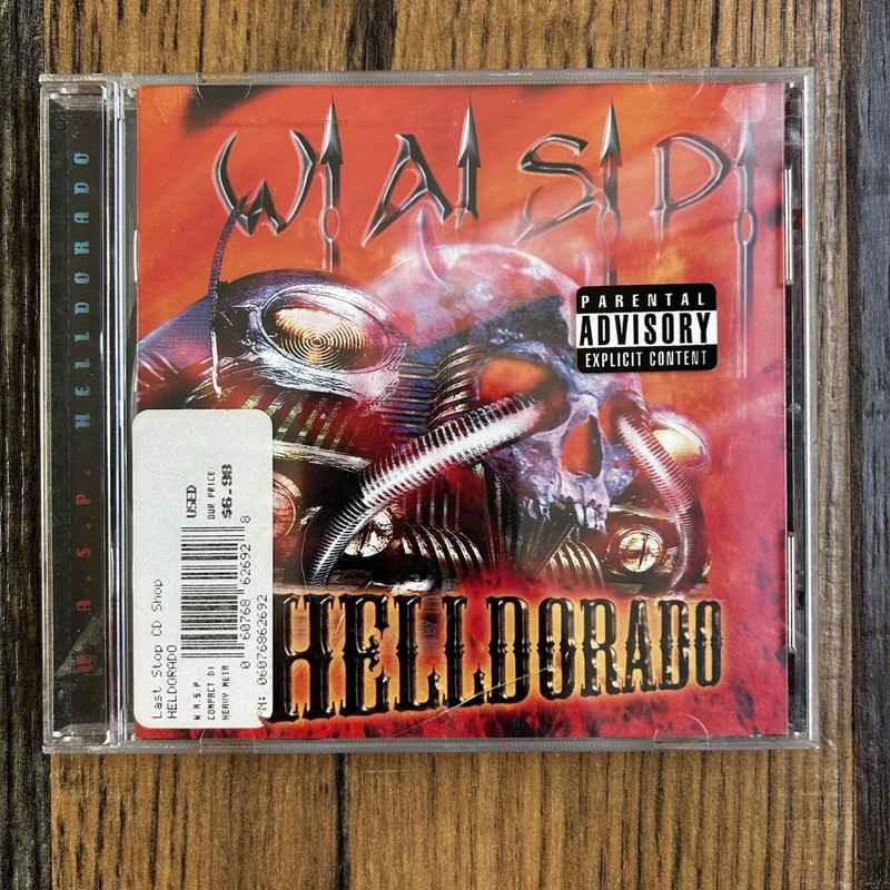 W.A.S.P. Helldorado CD 1999 First US Pressing CMC International 06076-86269-2