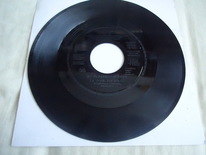 7″ Single Vinyl Record Embrace My Weakness is None of Your Business Jukebox 1996