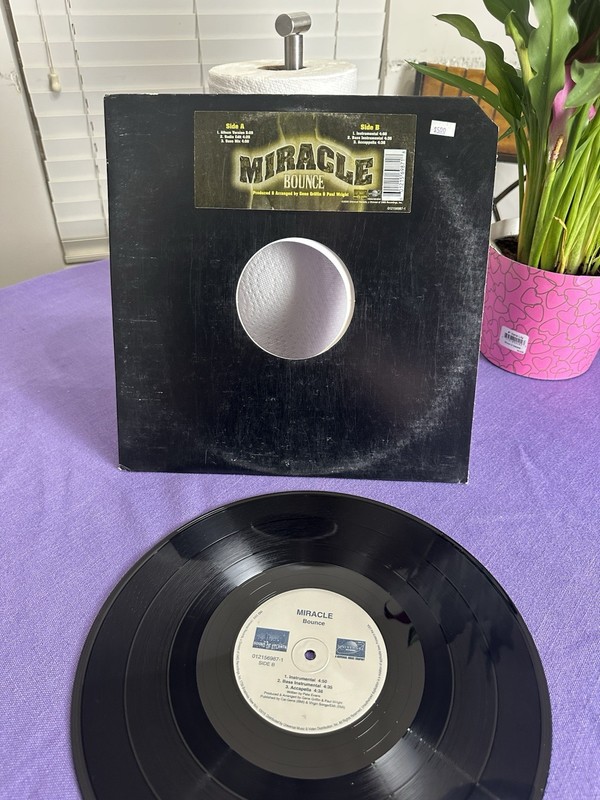 Miracle Bounce 12” Vinyl 2000 Sound Of Atlanta House Club VG+ DJ Record