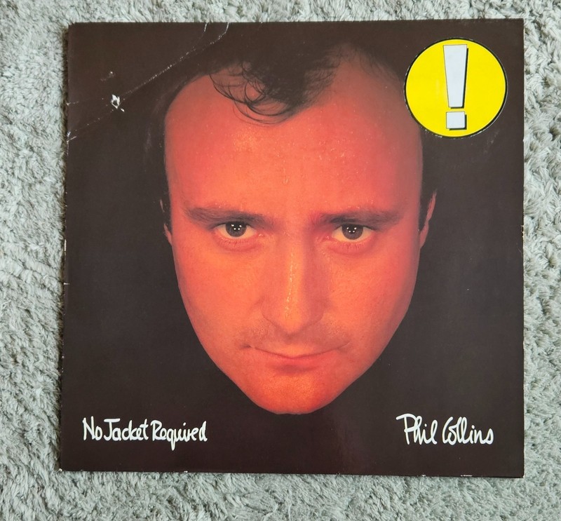 Phil Collins No Jacket Required Vinyl LP WEA 251 699-1
