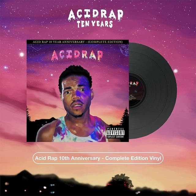 Chance The Rapper, Acid Rap, LIMITED EDITION 10th Anniversary Vinyl 2LP, NEW