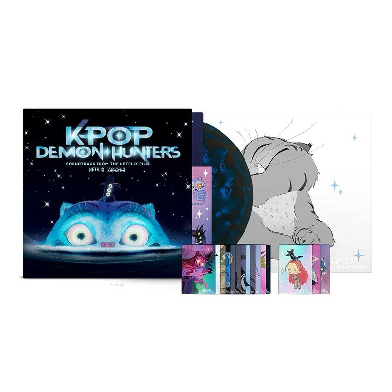 K-Pop Demon Hunters Soundtrack Glow In The Dark Derpy & Sussie 12” Vinyl SEALED