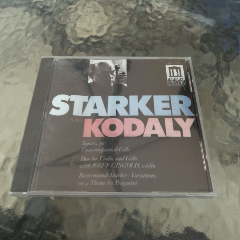 Starker Plays Kodaly – Sonata – Duo For Violin / Gingold (CD, 1987)