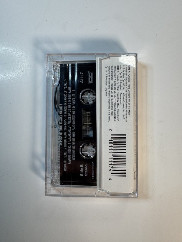 VTG 1997 Treasury of Piano Classics Box Set Laserlight Cassette Tape gallery