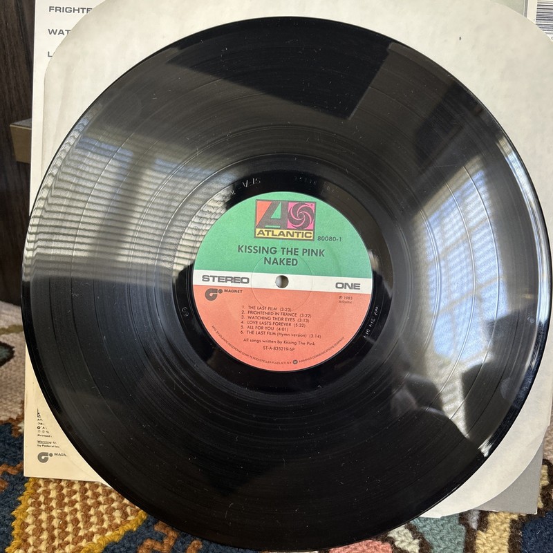 Kissing The Pink ‎– Naked 1983 LP Album Record 33 RPM # BLU-J5 gallery