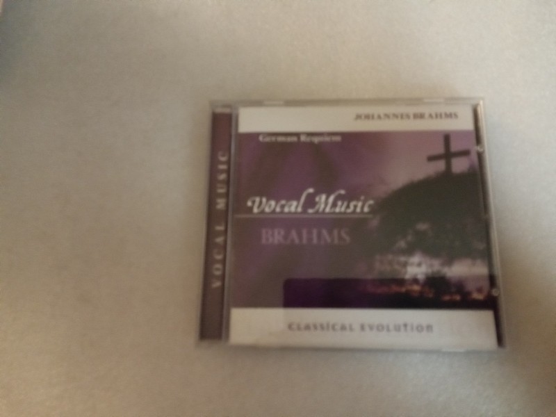 Brahms – German Requiem (CD, 2000) Vocal Music, Classical Evolution. S1