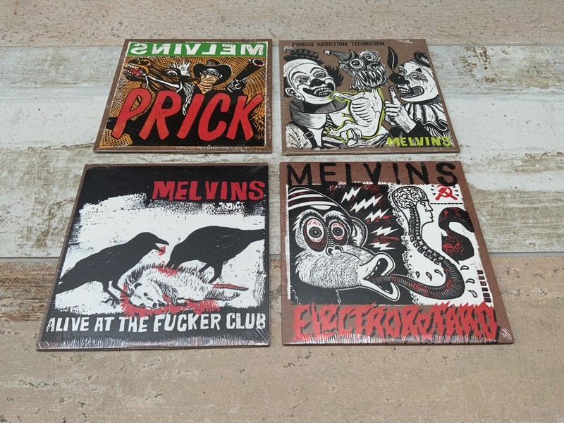 MELVINS Electroretard PRICK alive at the fucker clubPINKUS ABORTION TECHNICAL CD